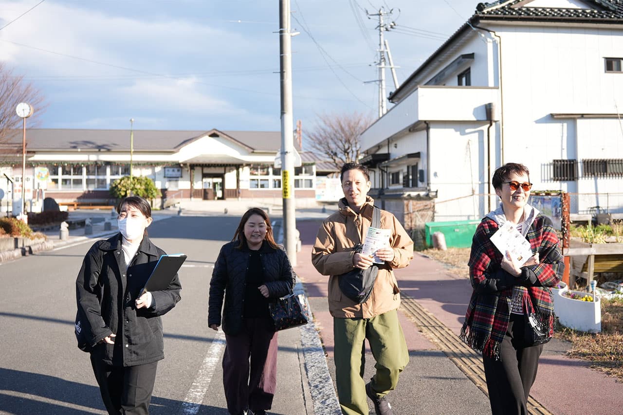 来てみたから、わかることだらけ。<br>“おだかぐらし”のイメージ膨らむまちあるき、<br>そして「地域のお世話人」との出会い。